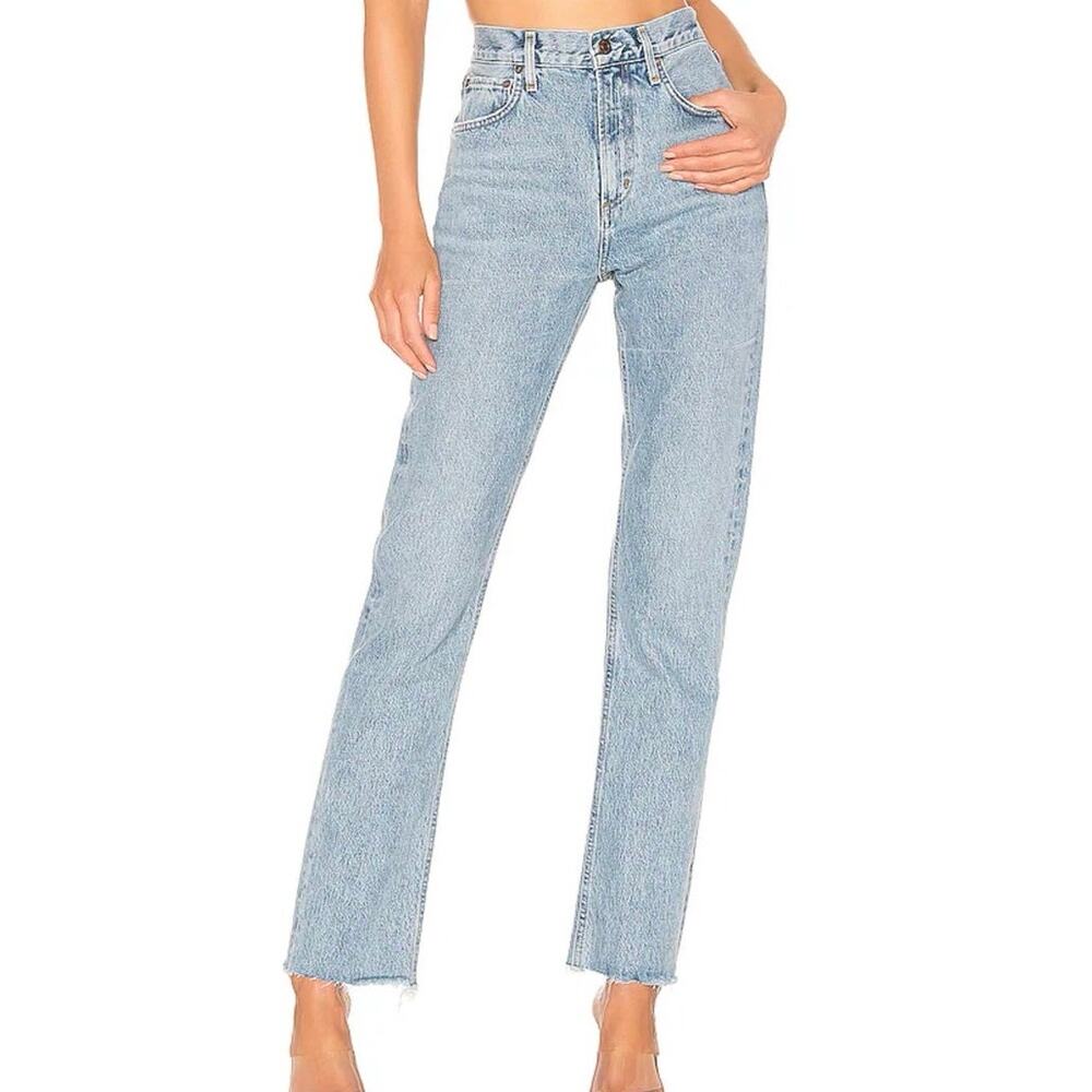 AGOLDE Cherie High Rise Straight Denim Jeans Size 29